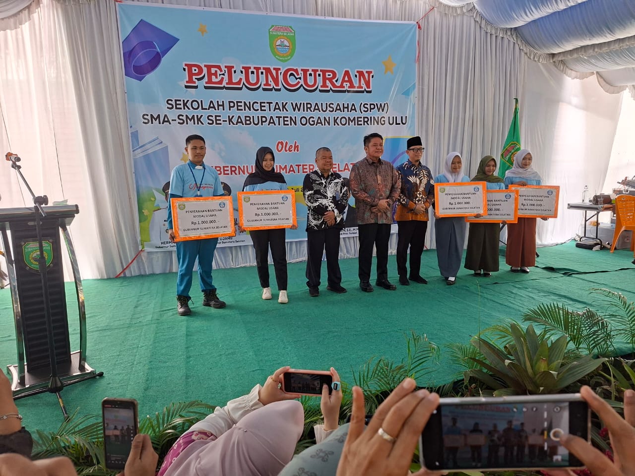 PELUNCURAN SEKOLAH PENCETAK WIRAUSAHA
